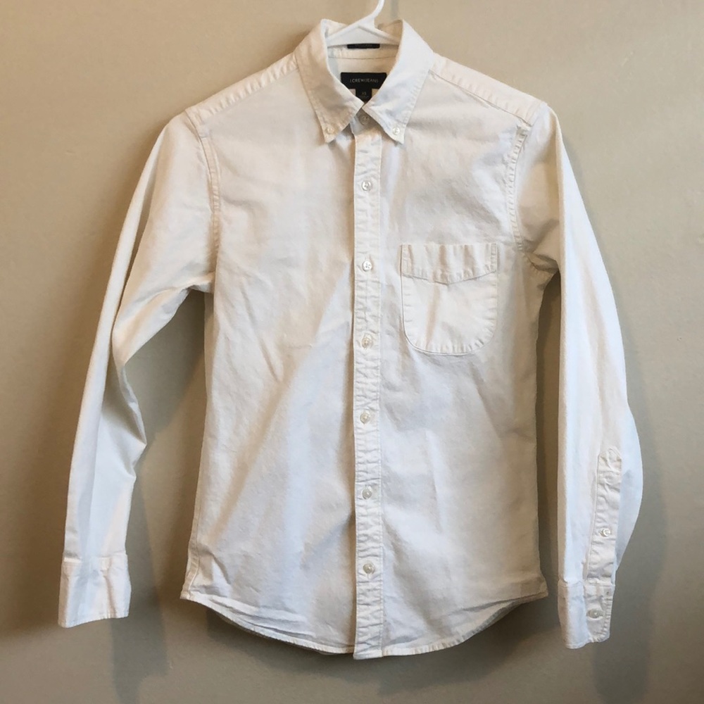 J. Crew Slim Untucked Stretch Chambray Shirt